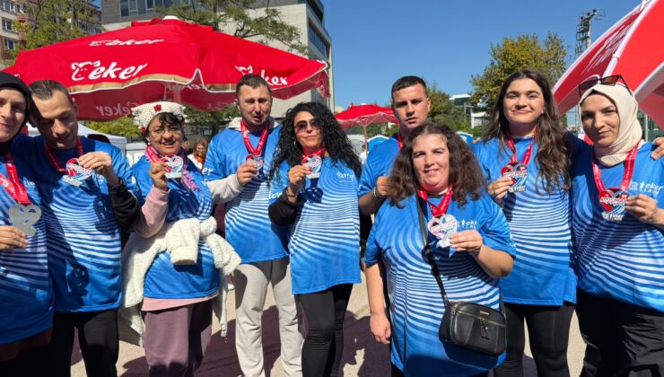 Özel çocuklar Eker I RUN’da sporun ve dayanışmanın gücünü yaşadı