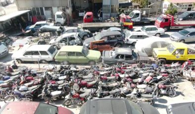 Terk Edilmiş Araçlar Sanayi Sitelerinde Güvenlik Riski Oluşturuyor
