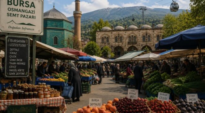 Sağanak yağış Çarşamba PazarPark’ı göle çevirdi