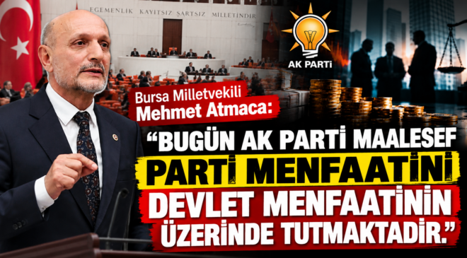 YENİ YOL GRUBU’NUN “FON SOYGUNUNDA SİYASET VE BÜROKRASİ PARMAĞI” ÖNERGESİ AK PARTİ VE MHP OYLARIYLA REDDEDİLDİ!