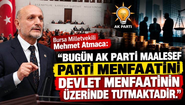YENİ YOL GRUBU’NUN “FON SOYGUNUNDA SİYASET VE BÜROKRASİ PARMAĞI” ÖNERGESİ AK PARTİ VE MHP OYLARIYLA REDDEDİLDİ!