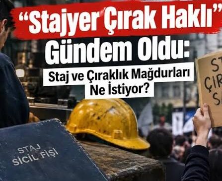 BURSA ÇIRAKLIK VE STAJ SİGORTASI MAĞDURLARINDAN ÇAĞRI: “BUGÜNÜN ÇIRAK, STAJYER VE KURSİYERLERİ, YARININ MAĞDURU OLMASIN!”