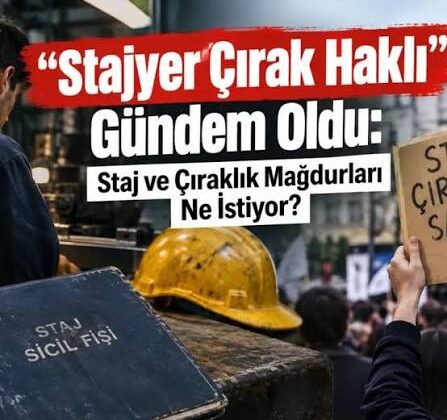 BURSA ÇIRAKLIK VE STAJ SİGORTASI MAĞDURLARINDAN ÇAĞRI: “BUGÜNÜN ÇIRAK, STAJYER VE KURSİYERLERİ, YARININ MAĞDURU OLMASIN!”