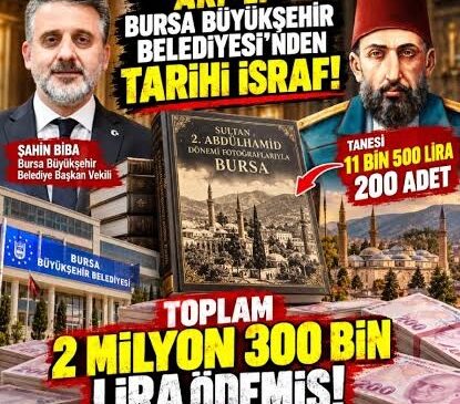 Bursa’da 2,3 milyon TL’lik kitap alımı tartışma yarattı: 200 kitap için 2 milyon 300 bin TL!