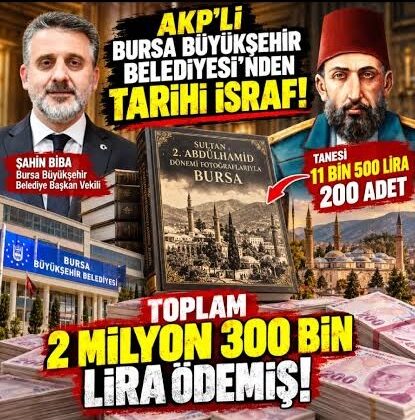 Bursa’da 2,3 milyon TL’lik kitap alımı tartışma yarattı: 200 kitap için 2 milyon 300 bin TL!